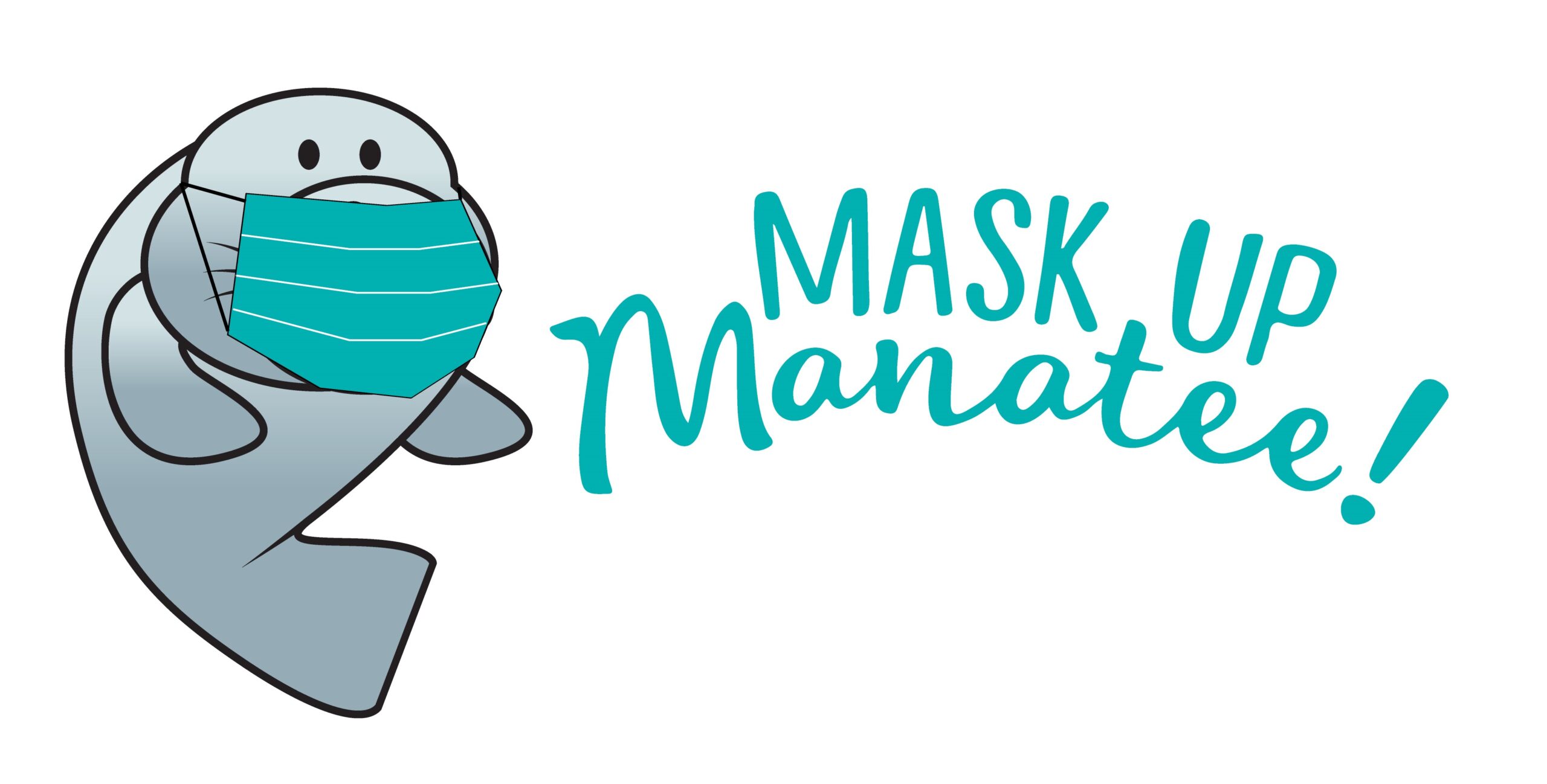 Mask Up Manatee